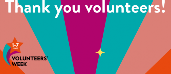 Thank you volunteers Volunteers' Week